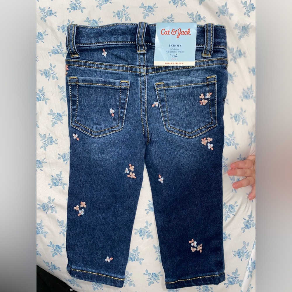 Cat and Jack Baby girl jeans